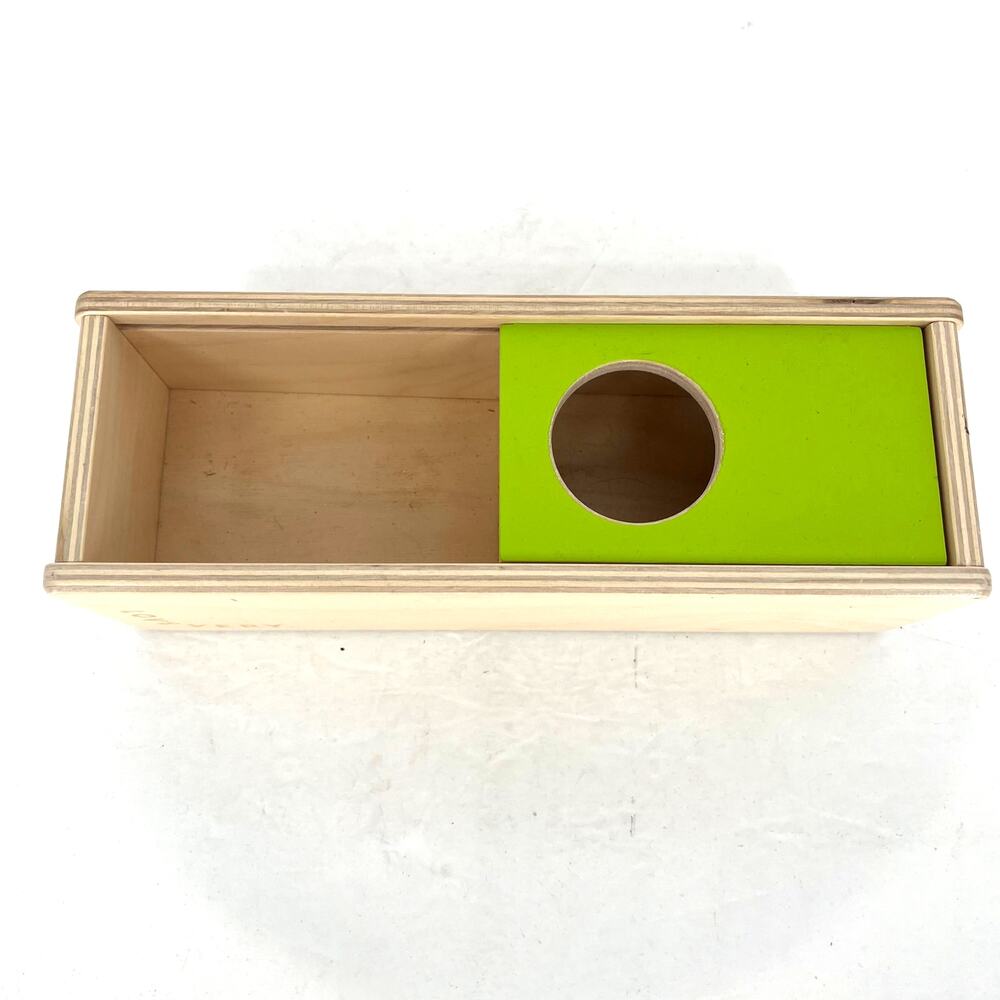 Lovevery The Thinker Ball Drop Box Sliding Top Toy Wooden No Balls - Picture 2 of 5